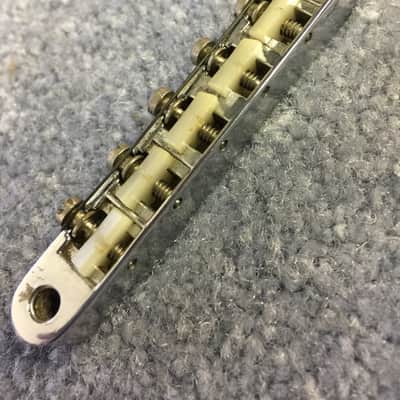 Gibson Tune o matic bridge 1968 Chrome image 1