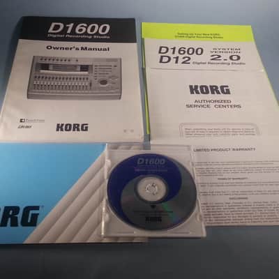 Korg D1600 Digital Recording Studio image 9