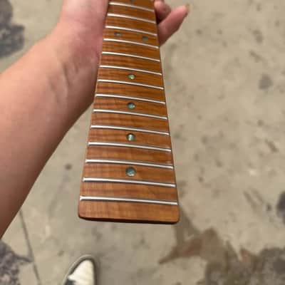 Flamed Maple Telecaster Guitar Neck, 22-Frets image 4