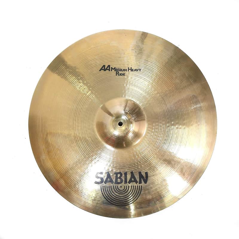 Sabian 22" AA Medium Heavy Ride Cymbal 1985 - 2001 image 1