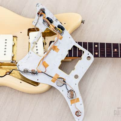 1960 Fender Jazzmaster Pre-CBS Slab Board Vintage Offset Guitar Blonde Ash w/ Case image 19
