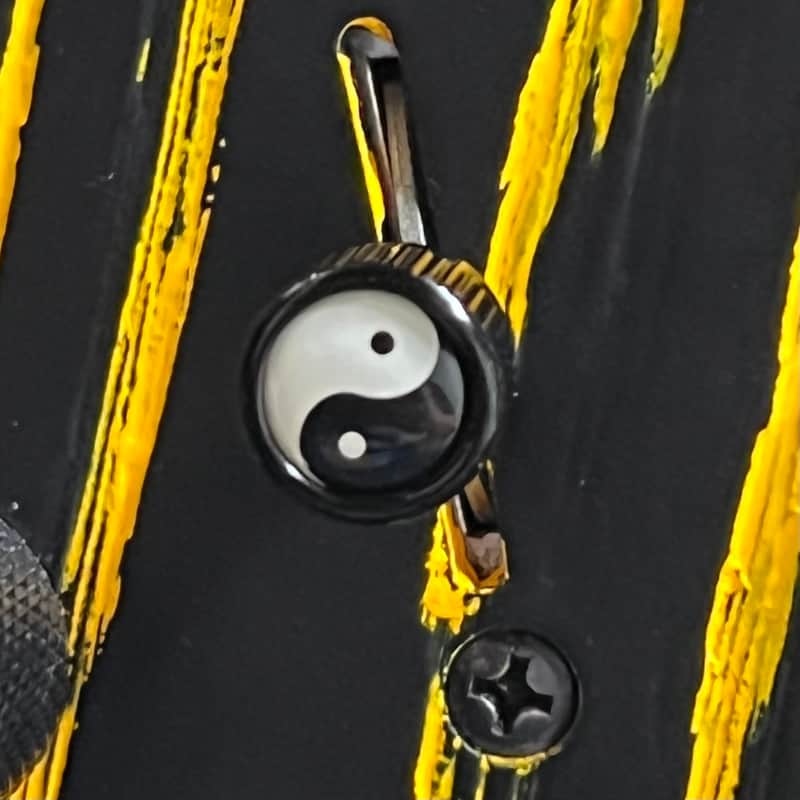 Kinnatone Ying Yang Switch tip knob for Blade style switch 3 or 5 way for Fender Strat tele Jackson Ibanez others image 1