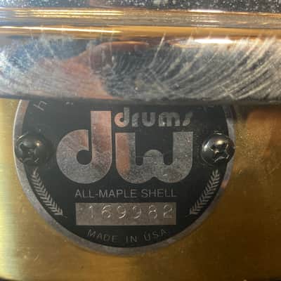 Terry Bozzio's DW - 2.5x10" Prototype, Brass Piccolo Tom 1990's. Autographed! image 3