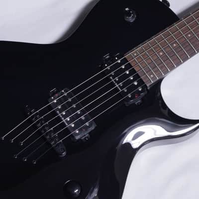 Washburn PXL100B Parallaxe 6-string electric GUITAR w/ Case - Black Gloss - Discontinued image 5