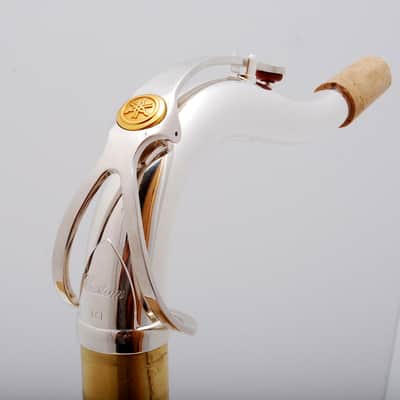 Yamaha TE1 Silver Plated Custom E1 Tenor Saxophone Neck W/GoldLacquer Option image 3