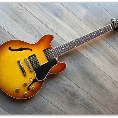Gibson Custom Shop CS-336 Figured w/Non-Reverse Firebird Neck LIMITED EDITION Sunburst image 1