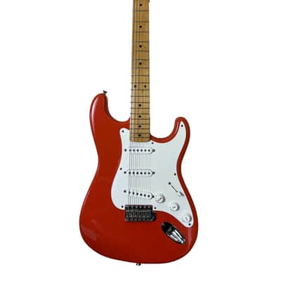 Fender MIJ Hank Marvin Stratocaster 1997 - Vintage Fiesta Red image 1