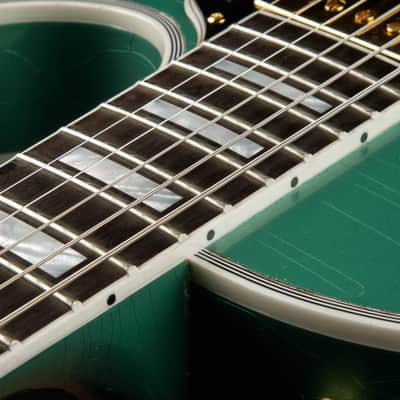 2024 - Gibson Custom Shop PSL Murphy Lab Les Paul Custom Heavy Aged Inverness Green 9.13 #CS400139 image 16