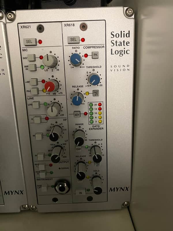 Solid State Logic Mynx Rack and  1 XR621+ 1 XR618 image 1