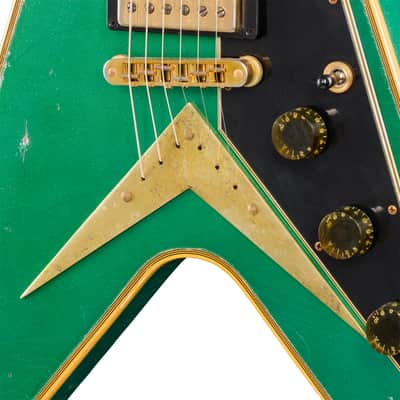 NEW! Gibson Custom Flying V Custom - Teal Sparkle Murphy Lab Heavy Aged - 2026 Custom Collection - Limited Edition - Authorized Dealer - Pre-Order image 19