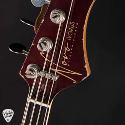 Novo Ivorus Bass Fretless - Mayan Burst #26122 image 7