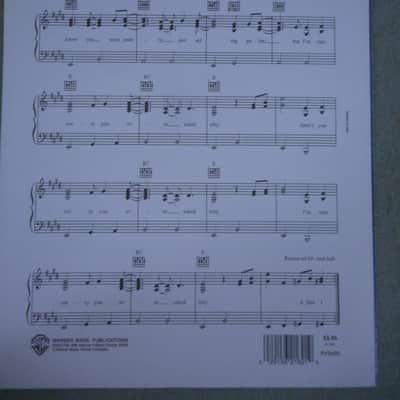 Warner Bros Dwight Yoakam "Sorry You Asked" Sheet Music 1996 image 2