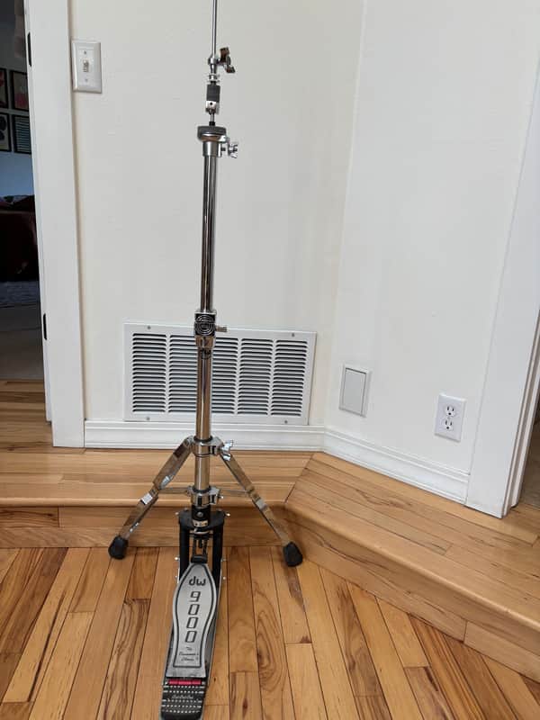 DW DWCP9500TB 9000 Series Double-Braced 2 Leg Hi-Hat Stand 2010s - Chrome image 1