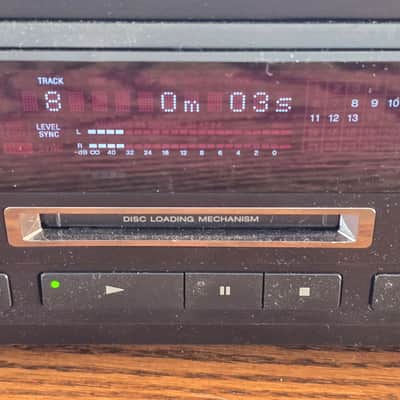 Sony MDS-JA3ES minidisc player recorder deck Early or mid-1990s - Black image 15
