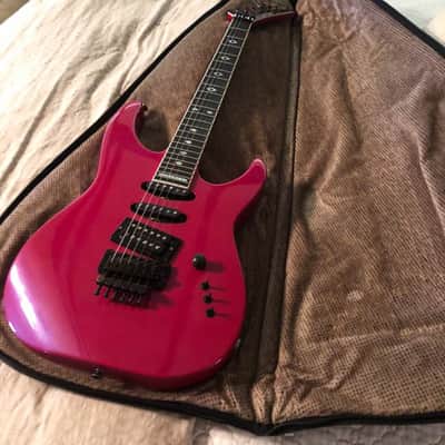 Kramer Stagemaster Custom HSS Flip Flop Red/Pink image 18
