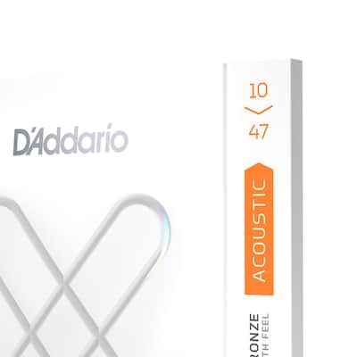 D'Addario XS Coated Phospher Bronze Acoustic Guitar Strings, 10-47 Extra Light image 5