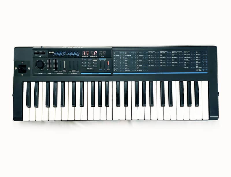 KORG POLY-800 MKII Vintage Analog Synthesizer Made in JAPAN - 1986. Good Condition. Sounds Perfect ! image 1