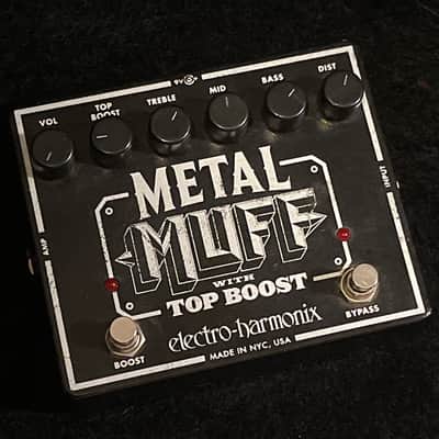 Electro-Harmonix Metal Muff Distortion with Top Boost 2006 - Present - Black image 1
