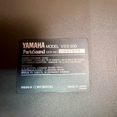 Yamaha VSS 200 - Rare Vintage sampling keyboard – Serviced – Warranty image 10