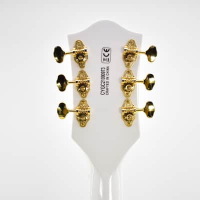 Gretsch G5422GLH Electromatic Hollow Body with Gold Hardware, Left-Handed Snowcrest White 3252gr image 11
