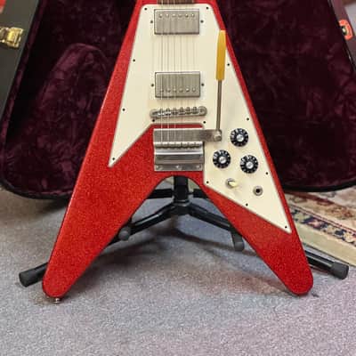 2008 Gibson Custom Shop ‘67 Flying V Reissue  2008 - Red Sparkle image 2