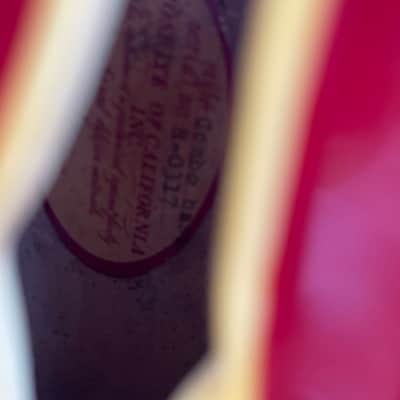 Mosrite Combo Bass 60s - Red image 9