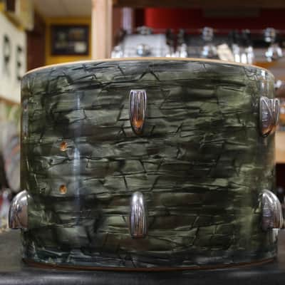 1950s Gretsch 9x13 3 Ply Tom in Midnight Blue Pearl image 4