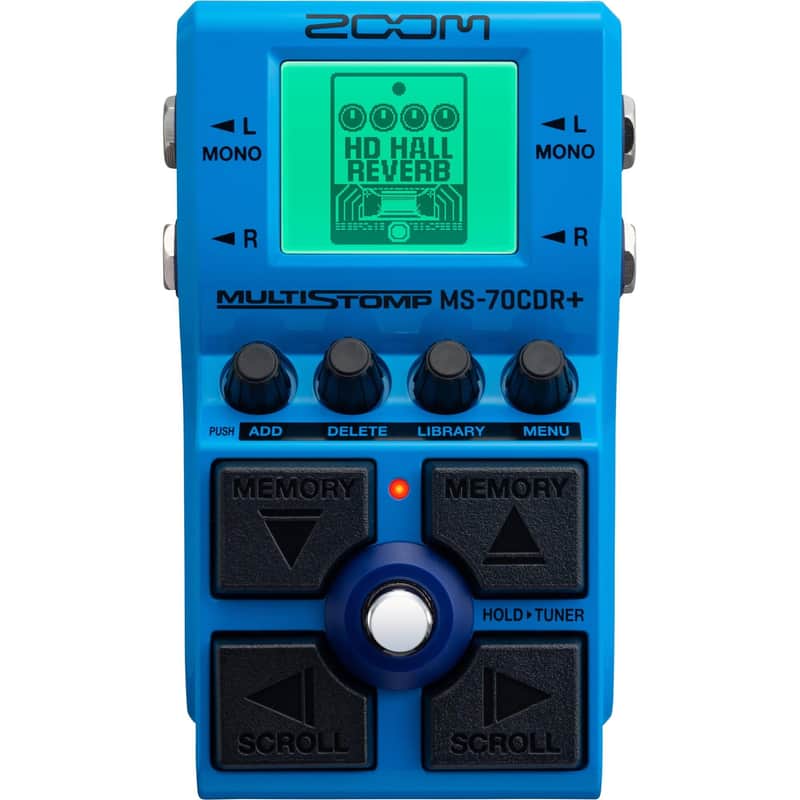 Zoom MS-70CDR+ MultiStomp | Reverb