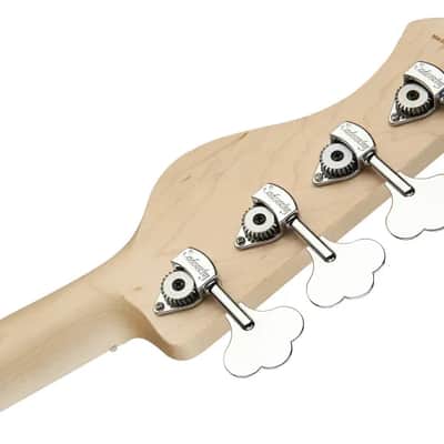 Sadowsky MetroLine 21-Fret Vintage P/J Bass-Swamp Ash Body-4 String-Ocean Blue Transparent Satin image 8