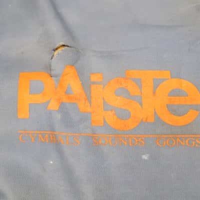 Paiste 20" Cymbal Bag Blue Vintage image 4