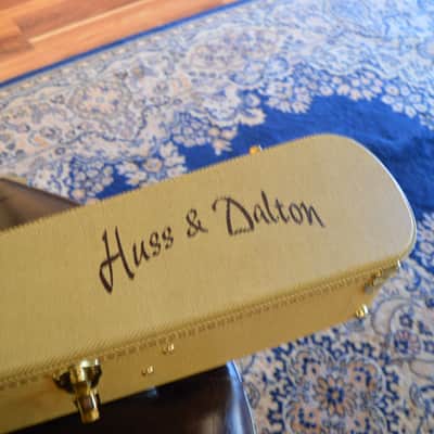 Brand New Huss and Dalton DM Custom Dreadnought Acoustic Guitar - Spruce/Mahogany, Natural image 13