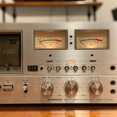 Pioneer CT-F9191 4-Track Stereo Cassette Tape Deck - Recently Cleaned - Amazing Shape image 3