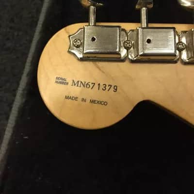 Fender Mexican Strat HSS 1996-1997 Aged White image 7