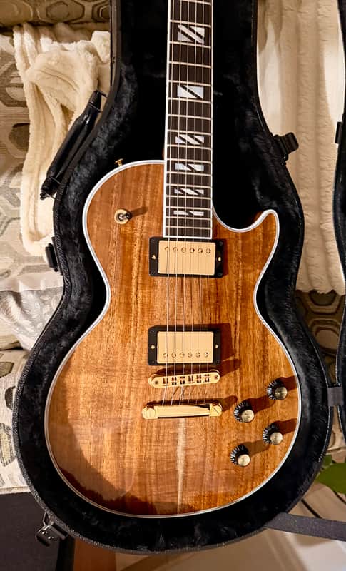 2025 Gibson Les Paul Supreme - Koa Top - Super Limited Edition - 9 Ibs - LPSUKSW24WNGH3