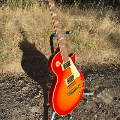 Jay Turser Single Cut les paul jt200 D - Heritage Cherry Sunburst image 17