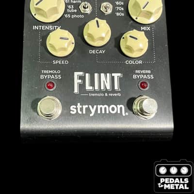 Strymon Flint Reverb and Tremolo V2 2022 - Present - Black - X20267 image 2