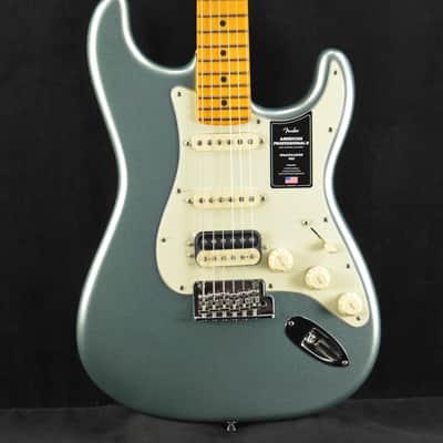Fender American Professional II Stratocaster HSS Mystic Surf Green Maple Fingerboard image 1