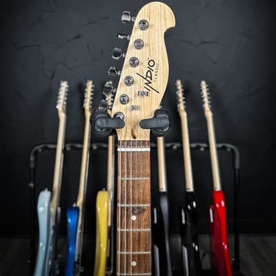 Indio Classic Telecaster - Aged Yellow - Gig Bag Included image 4