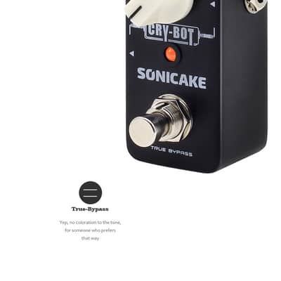 SONICAKE Guitar Pedals Cry-Bot Envelope Filter Autowah for Funk Bass Guitar Players(U.S. domestic inventory) image 3