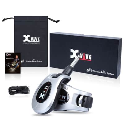 Xvive U2 Wireless Guitar System 2010s Silver image 5