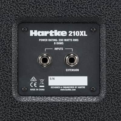 Hartke 210XL V2 2 x 10" Aluminum Cone Bass Cabinet. 200 watts 8 ohms image 3