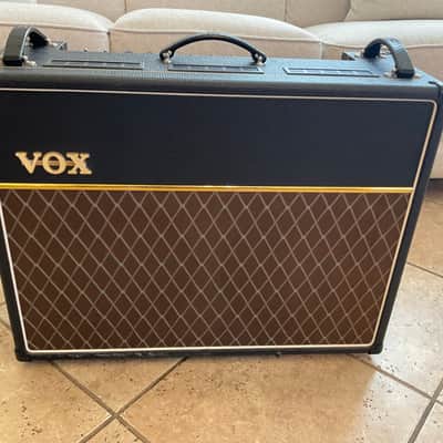 Vox AC30C2X Custom 2-Channel 30-Watt 2x12" Blue Alnico Guitar Combo 2010 - 2019 - Black image 1