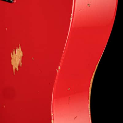 Fender Custom Shop 1964 Telecaster Relic (2024) - Aged Fiesta Red #78621 with Original Hard Case image 13