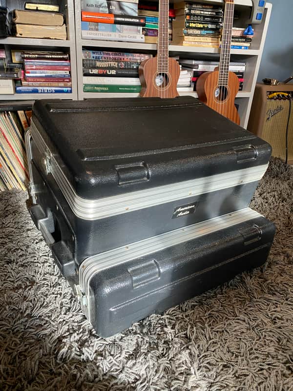 American Audio Rack Mount DJ Mixer Case - black image 1