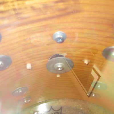 STEAL DEAL!!!! RARE - 1980'S EAMES BIRCH NATURAL DRUM SET - 14-18-24 - THUNDER SIZED! image 11