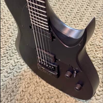 Solar Guitars 2022 Solar T1.6 BOP 27+ w/ Evertune Bridge - Black Open Pore image 5