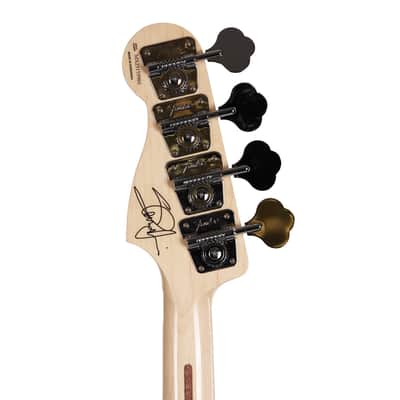 Fender Limited Edition 50th Anniversary Steve Harris Precision Bass Satin Black image 8