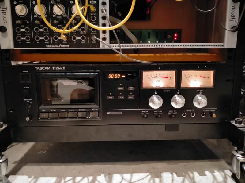 TASCAM 112 MKII Studio Cassette Tape Deck image 1