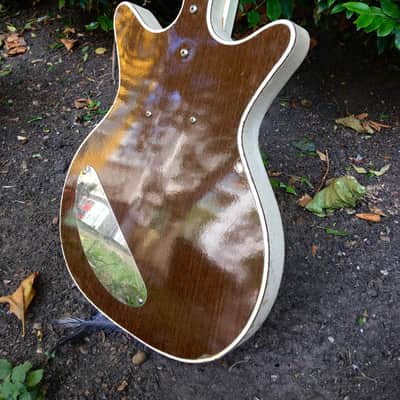 Danelectro Deluxe DC model JIMMY PAGE LED ZEPPELIN 1959 - Walnut image 9