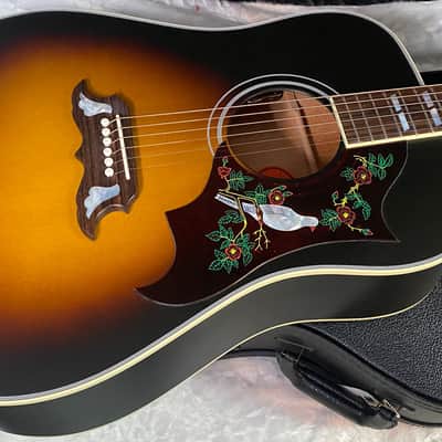 NEW ! Gibson Acoustic Dove Mahogany Acoustic-Electric Guitar - Vintage Sunburst Satin - 4.75lbs - Authorized Dealer - G07200 image 3